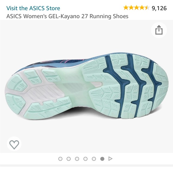 SOLD OUT ONLINE ASICS Kayano 27 womens running sneakers - Picture 5 of 9